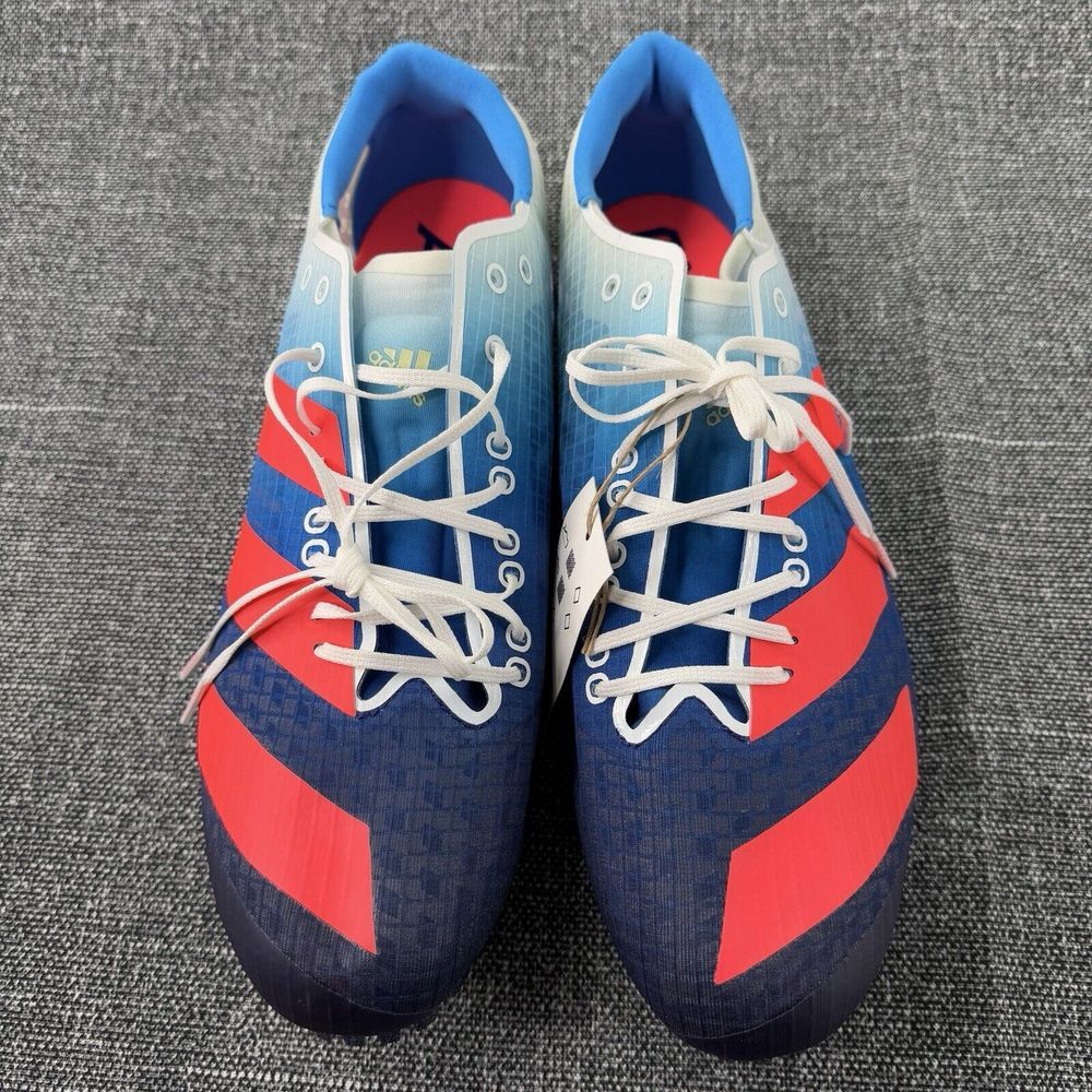Adidas Shoes Sz 14 Adizero Finesse Legacy Track & Field Indigo Turbo GY0913 New - Picture 6 of 14